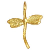 Load image into Gallery viewer, Anhänger 925 Sterling Silber vergoldet Libelle gold - chic - net.de

