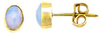 Load image into Gallery viewer, Brass Ohrstecker Stern Sterne bunt Unisex Ohrringe Edelstahl nickelfrei Kommunismus 12 mm - chic - net.de
