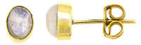 Load image into Gallery viewer, Brass Ohrstecker Stern Sterne bunt Unisex Ohrringe Edelstahl nickelfrei Kommunismus 12 mm - chic - net.de
