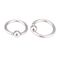 Load image into Gallery viewer, Piercing Ball Closure Ring Klemmkugel Captive Bead Edelstahl - chic-net.de
