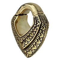 Load image into Gallery viewer, Clicker Piercing Ohrgewicht Raute 5mm Messing 30g - chic-net.de
