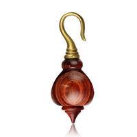 Load image into Gallery viewer, Ohrgewichte Piercing Messing Brass Ohrhänger antik golden Holz 3mm 4mm 5mm 6mm - chic-net.de
