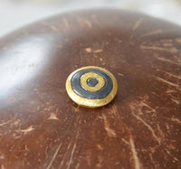 Load image into Gallery viewer, Anhänger 925 Sterling Silber vergoldet schwarz Ringe - chic-net.de
