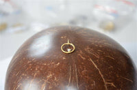 Load image into Gallery viewer, Anhänger 925 Sterling Silber vergoldet Tulpe Kreis - chic-net.de
