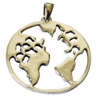 Load image into Gallery viewer, Anhänger 925 Sterling Silber Welt Karte Erde Globus - chic-net.de

