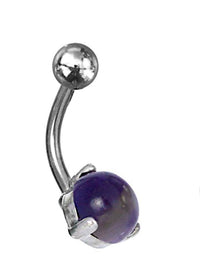 Load image into Gallery viewer, Bauchnabelpiercing 316L Edelstahl Ring Zirkonia Stein - chic-net.de
