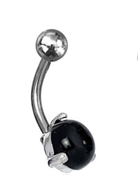 Load image into Gallery viewer, Bauchnabelpiercing 316L Edelstahl Ring Zirkonia Stein - chic-net.de
