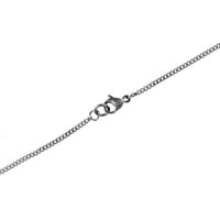 Load image into Gallery viewer, Brass Kette 47 cm Anhänger filigran Blumen Ranke 55 mm Perle Holz Scheibe Karabiner nickelfrei - chic-net.de
