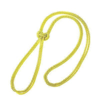 Cargar imagen en el visor de la galería, Brass Kette Halskette Brassschmuck nickelfrei Unisex Knoten lang - chic-net.de
