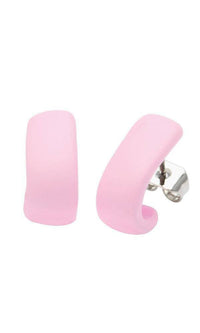 Load image into Gallery viewer, Brass Ohrstecker Stern Sterne bunt Unisex Ohrringe Edelstahl nickelfrei Kommunismus 12 mm - chic-net.de
