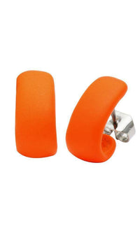 Load image into Gallery viewer, Brass Ohrstecker Stern Sterne bunt Unisex Ohrringe Edelstahl nickelfrei Kommunismus 12 mm - chic-net.de
