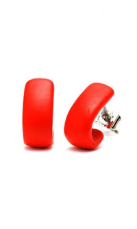 Load image into Gallery viewer, Brass Ohrstecker Stern Sterne bunt Unisex Ohrringe Edelstahl nickelfrei Kommunismus 12 mm - chic-net.de
