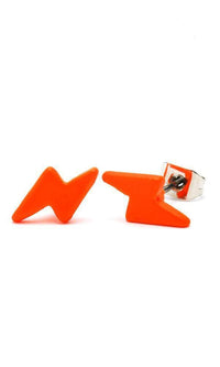 Load image into Gallery viewer, Brass Ohrstecker Stern Sterne bunt Unisex Ohrringe Edelstahl nickelfrei Kommunismus 12 mm - chic-net.de
