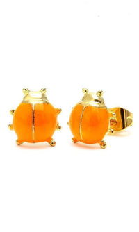 Load image into Gallery viewer, Brass Ohrstecker Stern Sterne bunt Unisex Ohrringe Edelstahl nickelfrei Kommunismus 12 mm - chic-net.de
