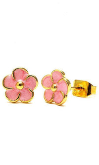 Cargar imagen en el visor de la galería, Brass Ohrstecker Stern Sterne bunt Unisex Ohrringe Edelstahl nickelfrei Kommunismus 12 mm - chic-net.de
