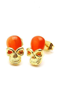 Cargar imagen en el visor de la galería, Brass Ohrstecker Stern Sterne bunt Unisex Ohrringe Edelstahl nickelfrei Kommunismus 12 mm - chic-net.de
