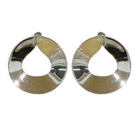 Load image into Gallery viewer, Damen Ohrstecker, Sterling Silber 925er, runde breite Creolen - chic-net.de
