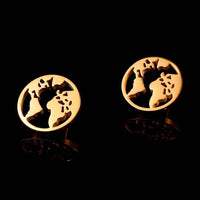 Load image into Gallery viewer, Edelstahl Ohrstecker Welt Kugel Globus Erde 12mm - chic-net.de
