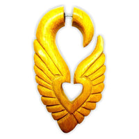 Cargar imagen en el visor de la galería, Fake Piercing Holz - chic-net.de
