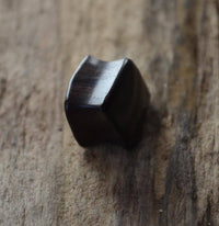 Load image into Gallery viewer, Flesh Plug Holz Raute Karo dunkel double flared - chic-net.de
