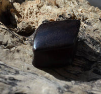 Load image into Gallery viewer, Flesh Plug Holz Raute Karo dunkel double flared - chic-net.de
