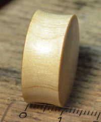 Cargar imagen en el visor de la galería, Flesh Plug Weltkarte Holz Welt Erde Globus double flared - chic-net.de
