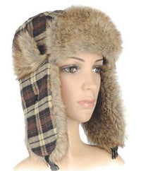 Cargar imagen en el visor de la galería, Fliegermütze Fellmütze Chapka Trappermütze - chic-net.de
