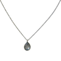 Load image into Gallery viewer, Halskette Karabiner 925 Sterling Silber Edelsteine verstellbar facettiert - chic-net.de
