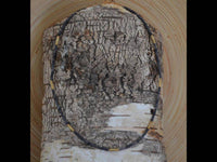 Load image into Gallery viewer, Halskette Lavastein 925 Sterling Silber vergoldet 43cm - chic-net.de
