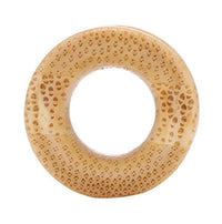 Load image into Gallery viewer, Heller Krokodilholz Flesh Tunnel gemasert double flared - chic-net.de
