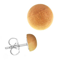 Load image into Gallery viewer, Holzohrstecker Edelstahl Halbkugel verschiedene Holzarten unisex - chic-net.de
