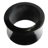 Cargar imagen en el visor de la galería, Horn Flesh Tunnel schwarz Tribal Plug Piercing double flared - chic-net.de
