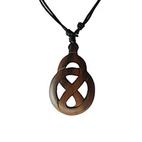 Load image into Gallery viewer, Kette Sono Holz Knoten Nordic Celtic 65mm verstellbar - chic-net.de
