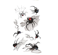 Cargar imagen en el visor de la galería, Klebetattoo Tattoos Spinnen Skorpione Comic diverse Designs 9 Motive 1 Bogen - chic-net.de
