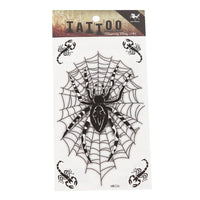 Cargar imagen en el visor de la galería, Klebetattoos Tattoo große Spinne im Netz Skorpione 1 Bogen 5 Motive - chic-net.de
