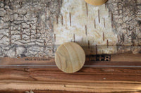 Load image into Gallery viewer, Krokodil Holz Plug Kreuz Blume hell double flared - chic-net.de
