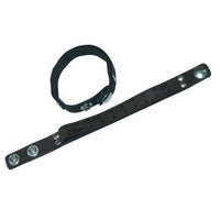 Load image into Gallery viewer, Lederarmband, Dunkelbraun, mit Muster und Knöpfen, 1,5cm breit, 19-22cm lang - chic-net.de
