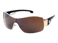 Cargar imagen en el visor de la galería, LOOX Sonnenbrille Doppelbügel 400UV X-Emblem Monoglas - Modell Panama - chic-net.de
