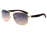 Load image into Gallery viewer, LOOX Sonnenbrille Pilotenbrille 400UV getönt Bambusholz Bügel rot- Modell Saigon - chic-net.de
