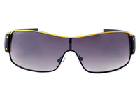 Cargar imagen en el visor de la galería, LOOX Sonnenbrille Pilotenbrille 400UV X-Emblem Monoglas - Modell Bahamas &amp; Ibiza - chic-net.de
