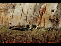 Cargar imagen en el visor de la galería, Messing Brass Armreif golden oval Seilmuster Onyx nickelfrei verstellbar antik Tribal Schmuck - chic-net.de
