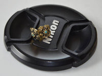 Load image into Gallery viewer, Messing Stein Kristall Ohrstecker gold Blume antik 10mm - chic-net.de
