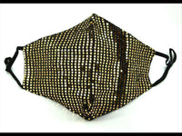 Load image into Gallery viewer, Mund Nasen Schutz Bedeckung Glitzer Maske waschbar - chic-net.de
