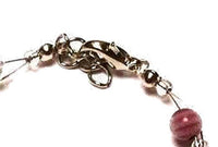 Load image into Gallery viewer, Muranoglas Glasperlen Perlen Armband weiß gelb rot blau Blumen 18-20 cm nickelfrei - chic-net.de
