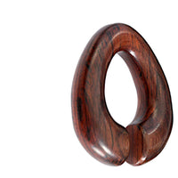 Cargar imagen en el visor de la galería, Narraholz 14mm Piercing Hoop Creole Ei Form Dehner 70mm - chic-net.de
