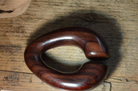 Cargar imagen en el visor de la galería, Narraholz 14mm Piercing Hoop Creole Ei Form Dehner 70mm - chic-net.de
