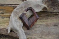 Load image into Gallery viewer, Narraholz Piercing Raute dunkelbraun 4mm 6mm - chic-net.de
