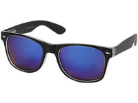 Cargar imagen en el visor de la galería, Nerd Sonnenbrille verspiegelt 400 UV seitlich transparent farbig.
