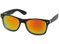 Cargar imagen en el visor de la galería, Nerd Sonnenbrille verspiegelt 400 UV seitlich transparent farbig.
