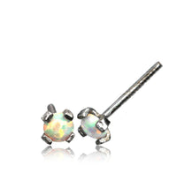 Load image into Gallery viewer, Nostril Piercing Silber Nasenstecker Stein 0.8mm - chic-net.de
